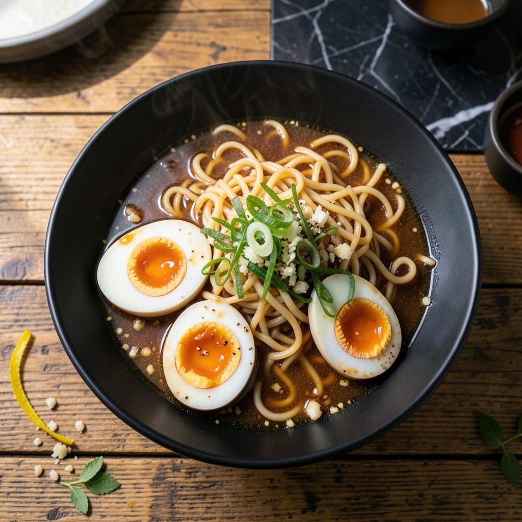 Egg Boil Recipe With Ramen Noodles: Umami-Rich Noodle Nest for Soft-Boiled Eggs Egg Boil Recipe With Ramen Noodles: Umami-Rich Noodle Nest for Soft-Boiled Eggs