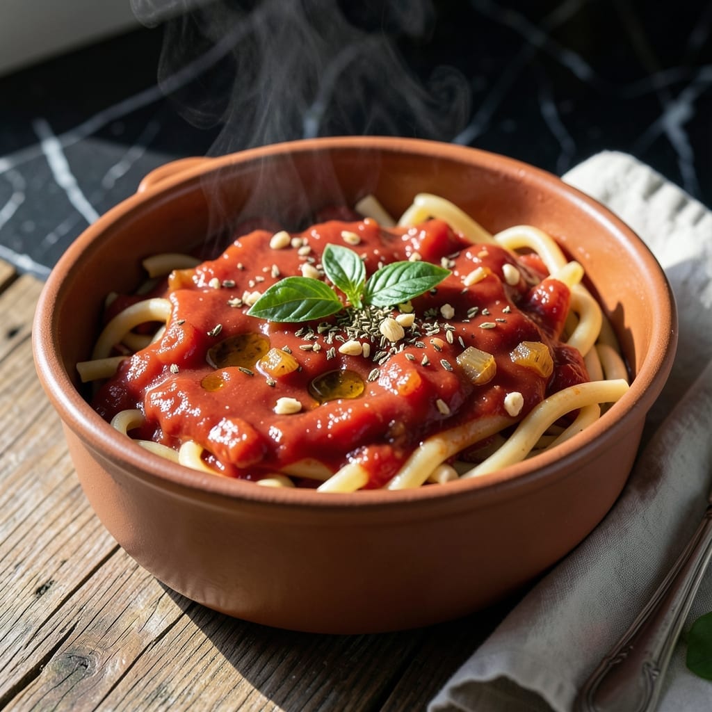Tomato Pasta Sauce Recipe Canned Tomatoes: Bright Acidic Base for Pasta Night