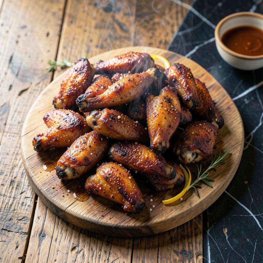 Smoked Chicken Wings Recipe Pellet Grill: Smoky Char with Zesty Dry Rub