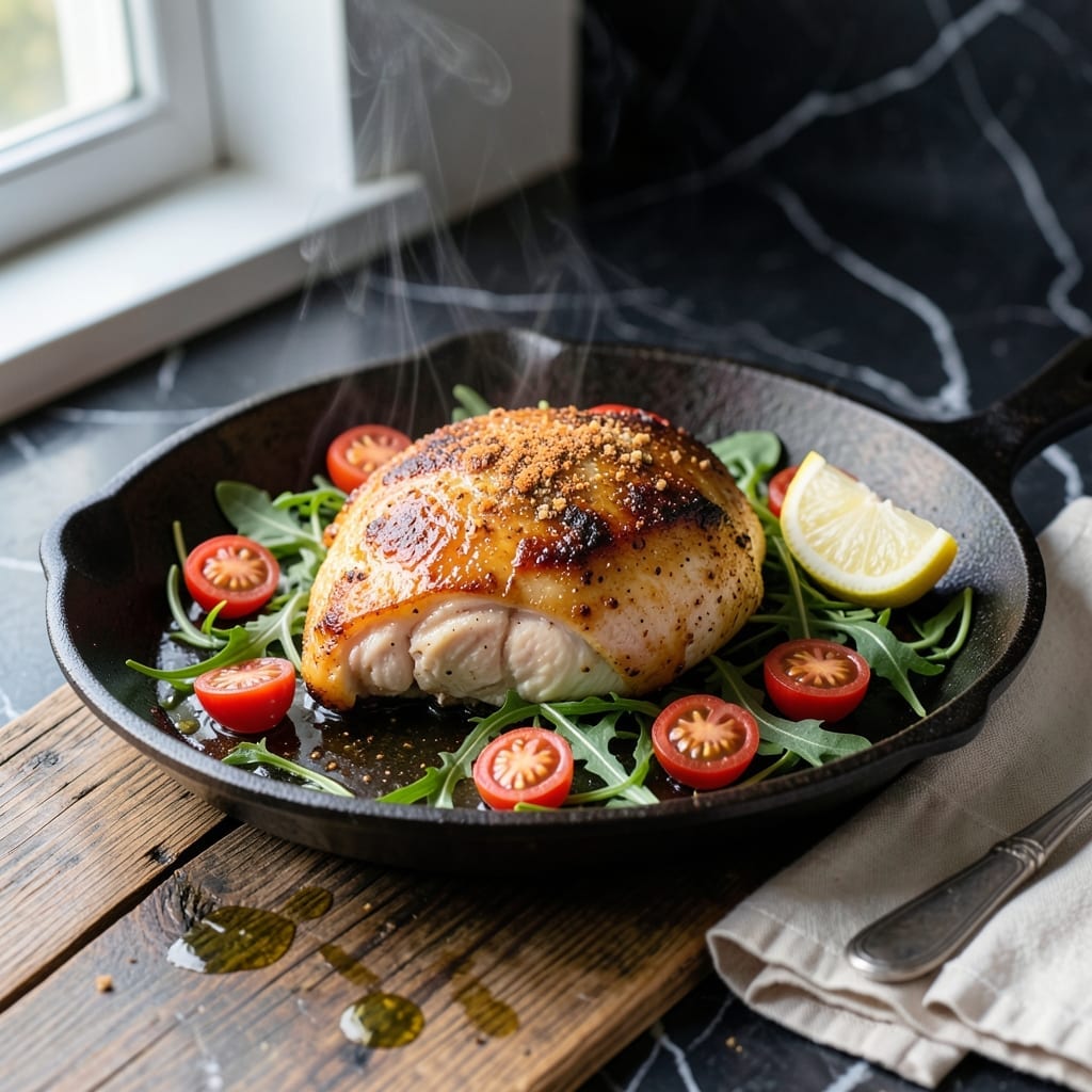 Fried Chicken Breast Recipe Skillet: Crunchy Coating and Moist Centers