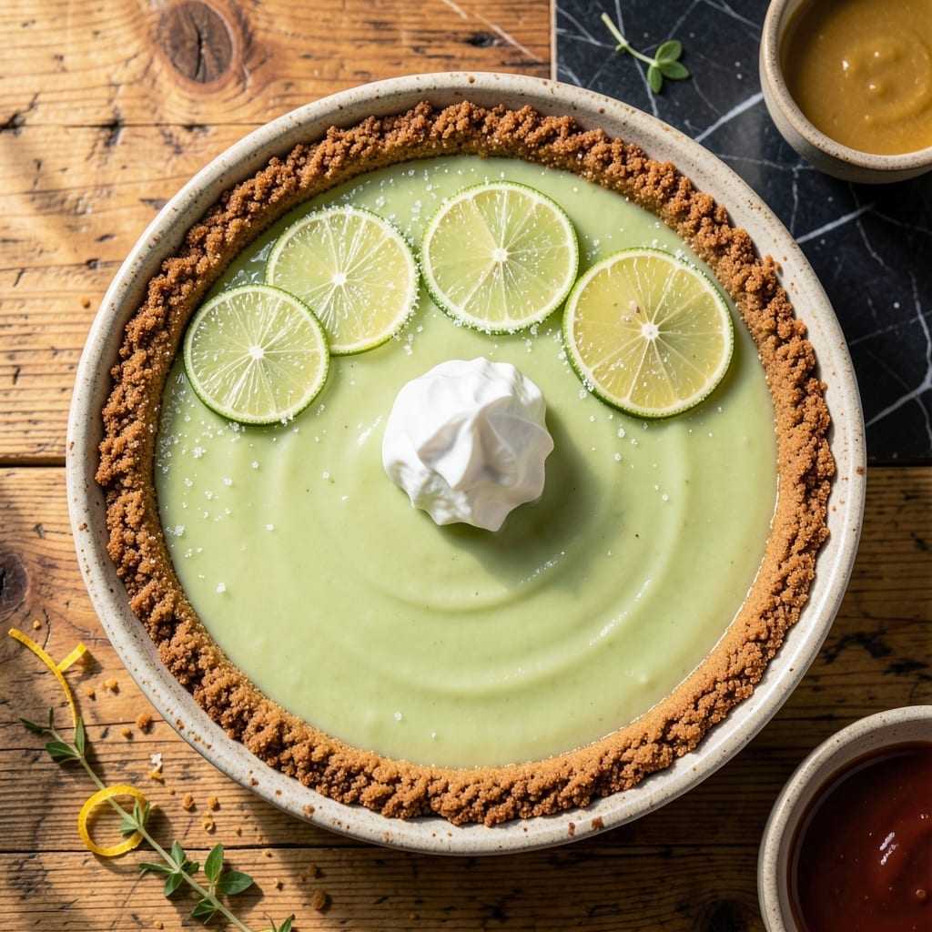Dinosaur BBQ Key Lime Pie Recipe: Zesty Citrus With Buttery Crust