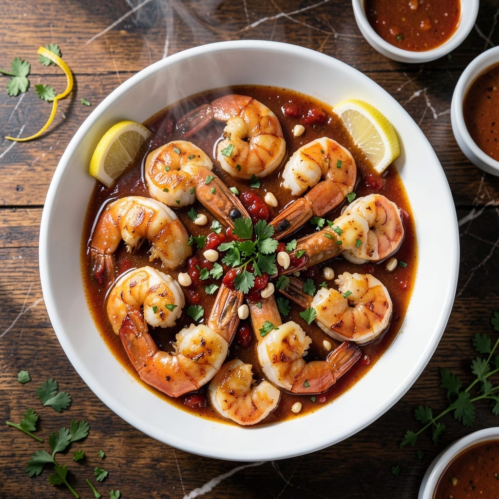 Brennan's Barbecue Shrimp Recipe: New Orleans Spiced Butter Baste Brennan's Barbecue Shrimp Recipe: New Orleans Spiced Butter Baste