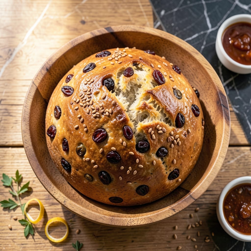 Recipe for Bible Bread: Ancient Grain Loaf with Honeyed Depth