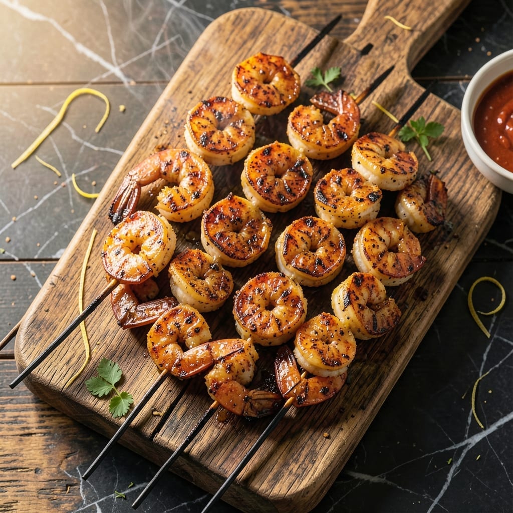 Grilled Cajun Shrimp Skewers Recipe: Spicy Kick With Charred Sweetness Grilled Cajun Shrimp Skewers Recipe: Spicy Kick With Charred Sweetness