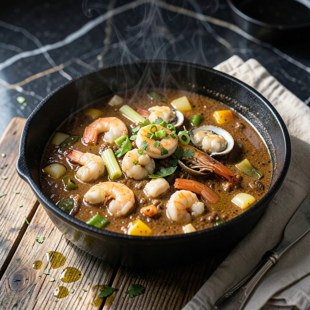 Best Louisiana Seafood Gumbo Recipe: Rich Roux and Spicy Depth