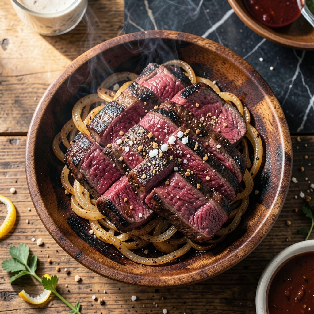 BBQ Strip Loin Steak Recipe: Grill-Master's Smoky Crust