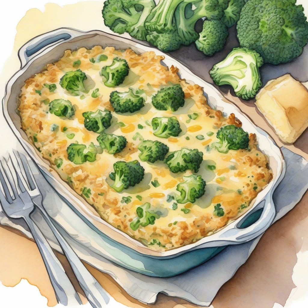 velveeta broccoli rice casserole recipe