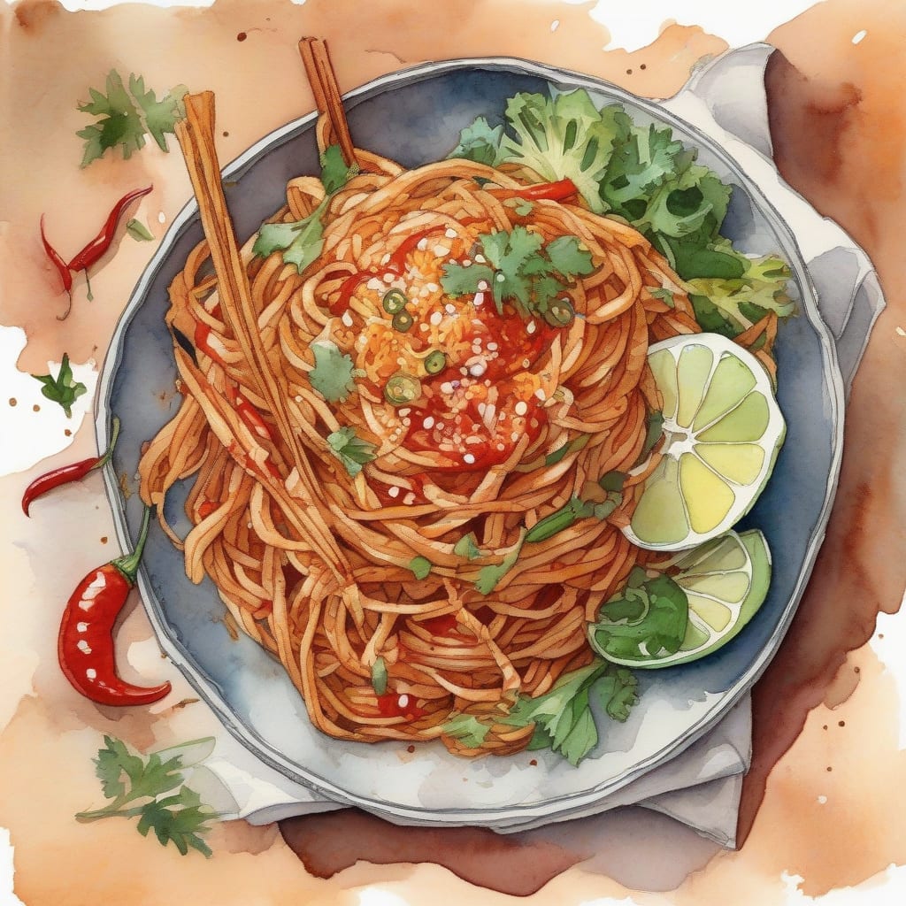 mi goreng hot and spicy