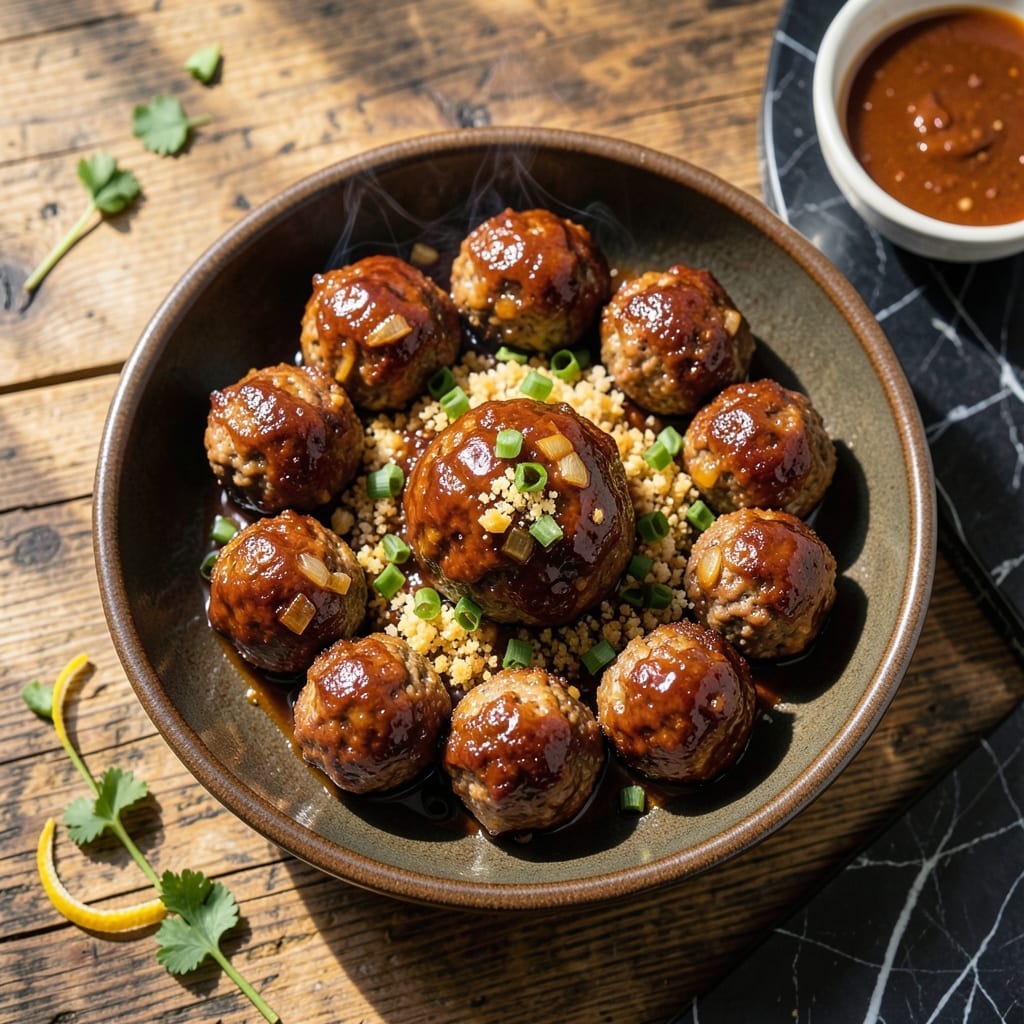 Barbecue Meatballs Recipe: Smoky-Sweet Glaze With Tender Bites