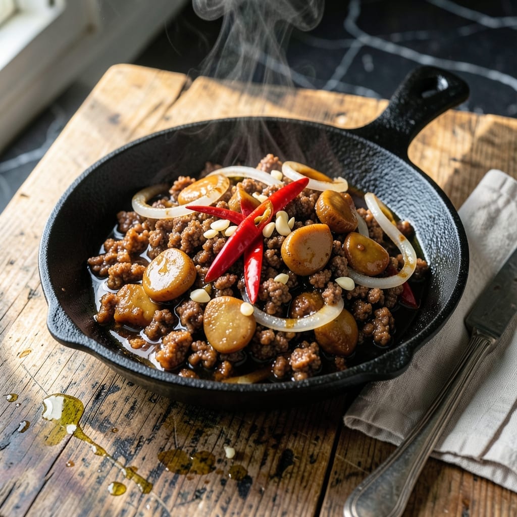 Ground Pork Sisig Recipe Pinoy Style: Sizzling Crispy Bits With Zesty Calamansi Kick