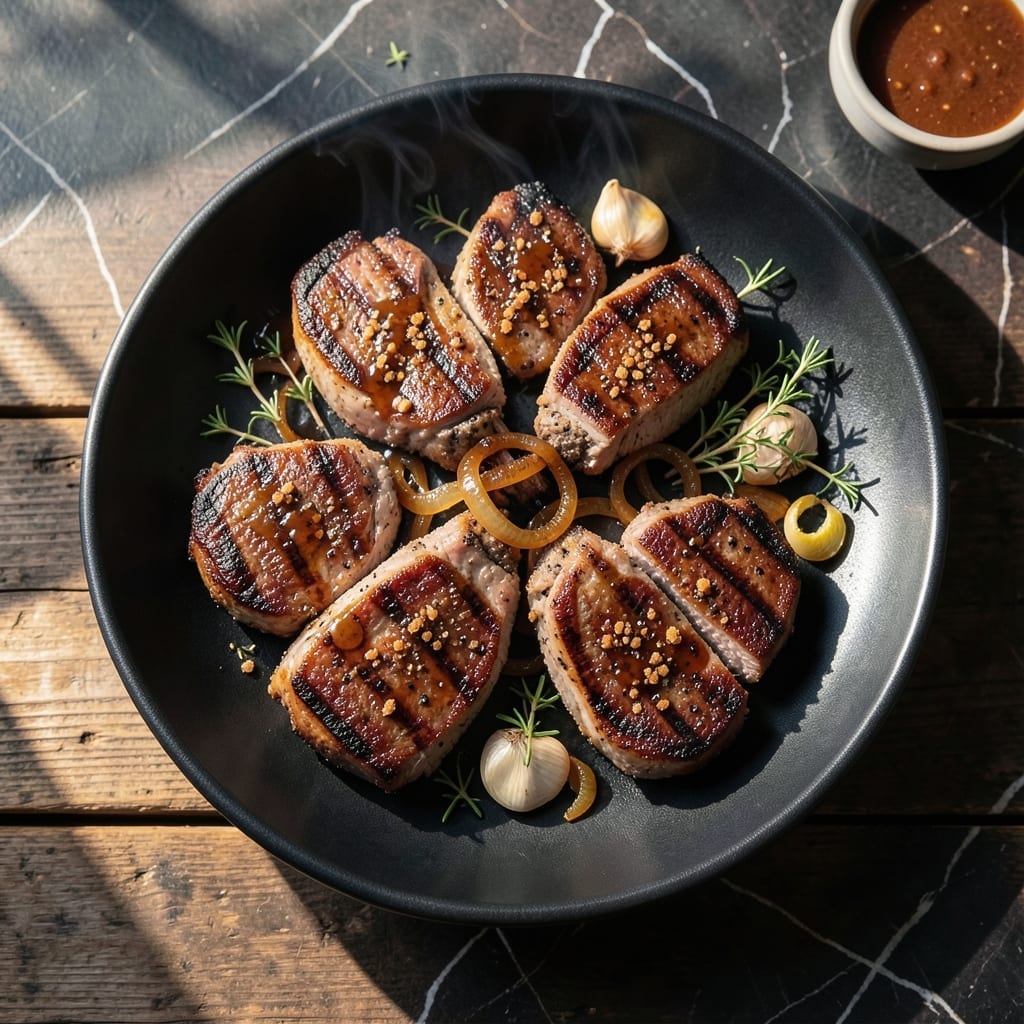Grilled Smoked Pork Chops Recipe: Double-Smoked Tender Cuts