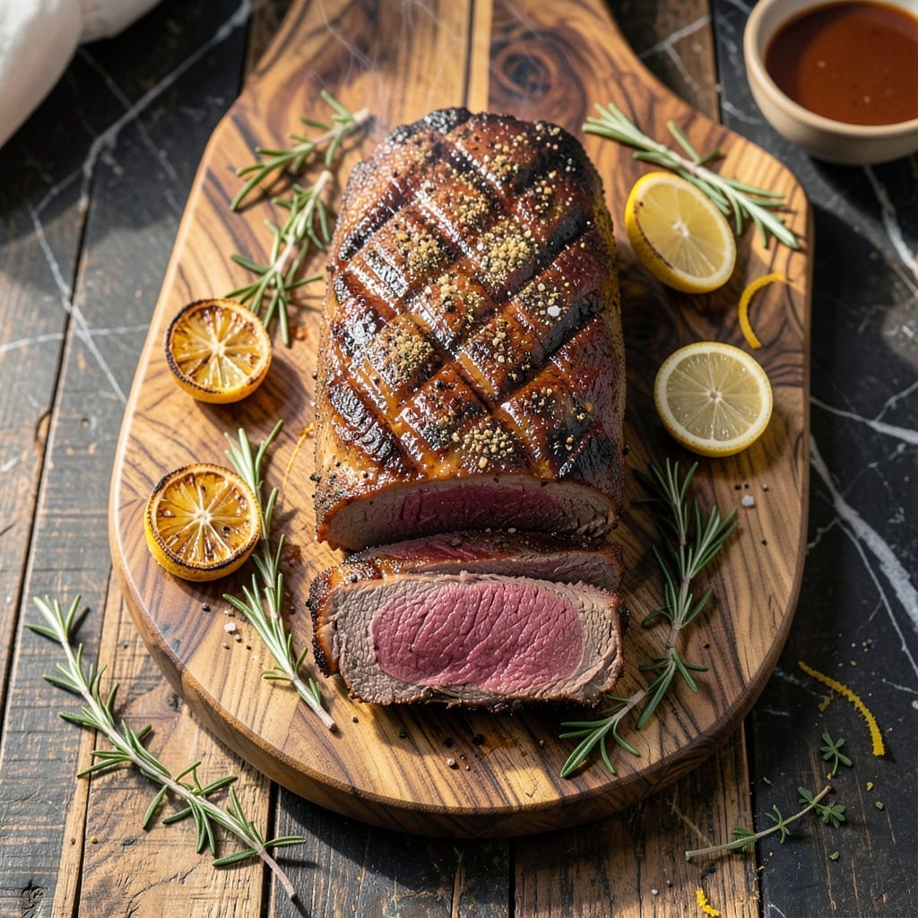Beef Tri Tip Roast Grill Recipe: West Coast Smoke and Char