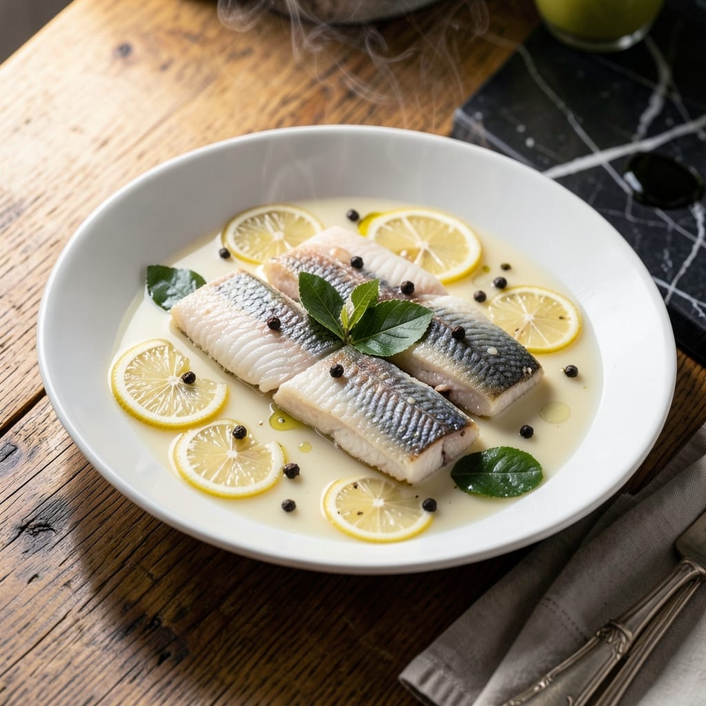 Poached Haddock Recipe: Silky Texture With Gentle Poaching Liquor Poached Haddock Recipe: Silky Texture With Gentle Poaching Liquor