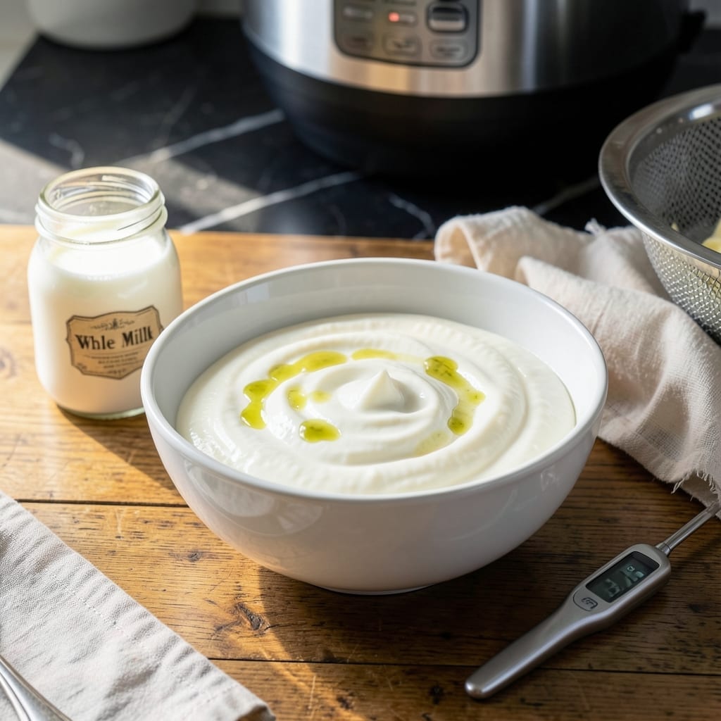 Homemade Greek Yogurt Recipe Instant Pot: Thick and Tangy in Hours