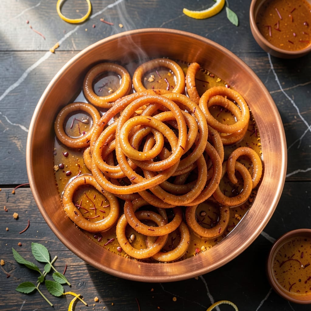 Jalebi Recipe Vismai Food: Crispy Syrup-Soaked Sweet Spiral Delight