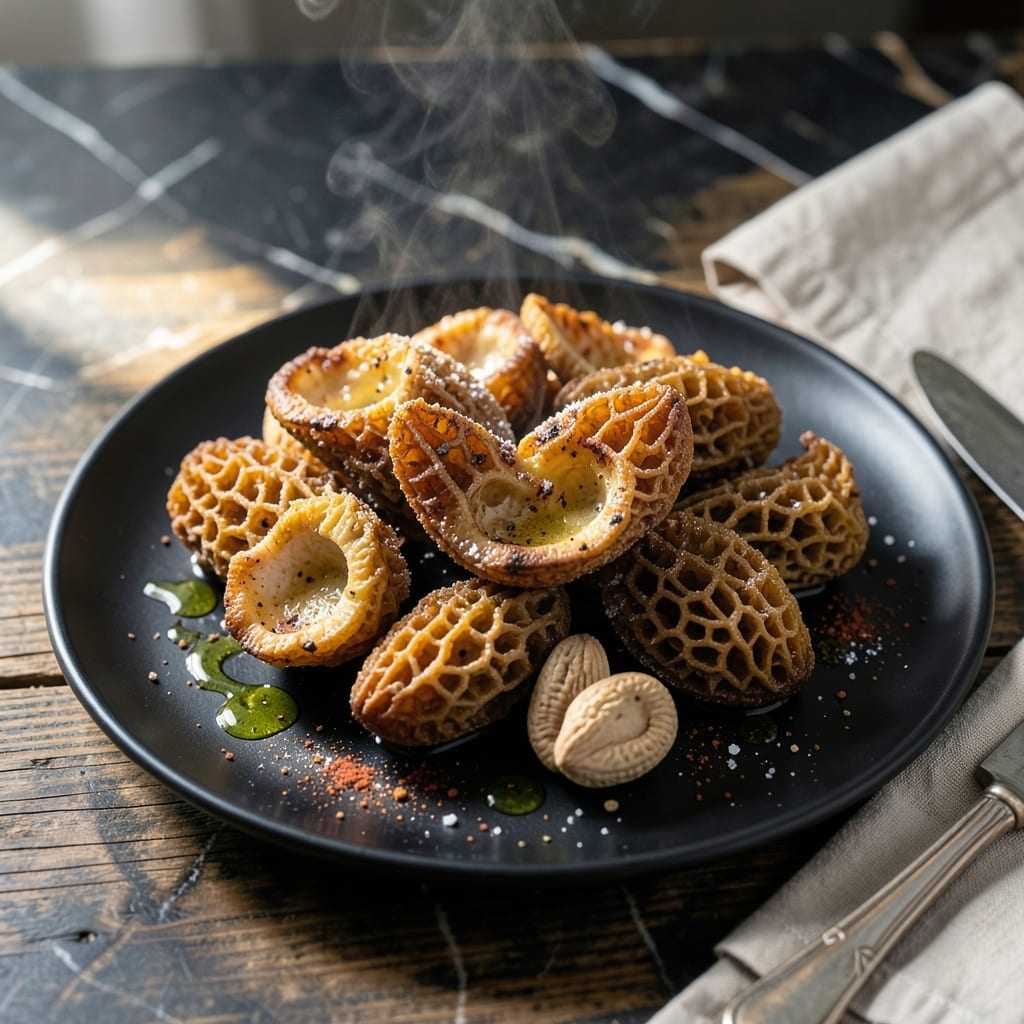 Recipe for Frying Morel Mushrooms: Crispy Earthy Delicacies in Minutes