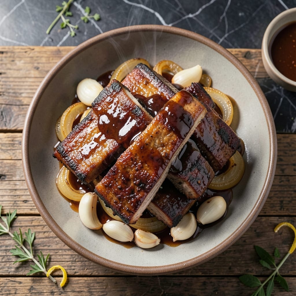 Recipe for Crock Pot Ribs With Coke: Soda-Braised Fall-Off-The-Bone Tender