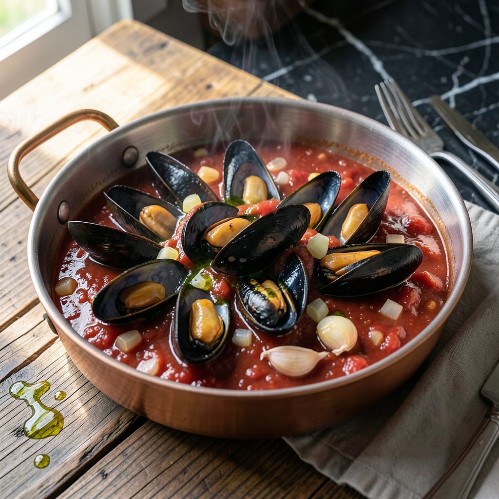 Mussels Marinara Recipe Red Wine: Briny Seafood in Rich Tomato Sauce
