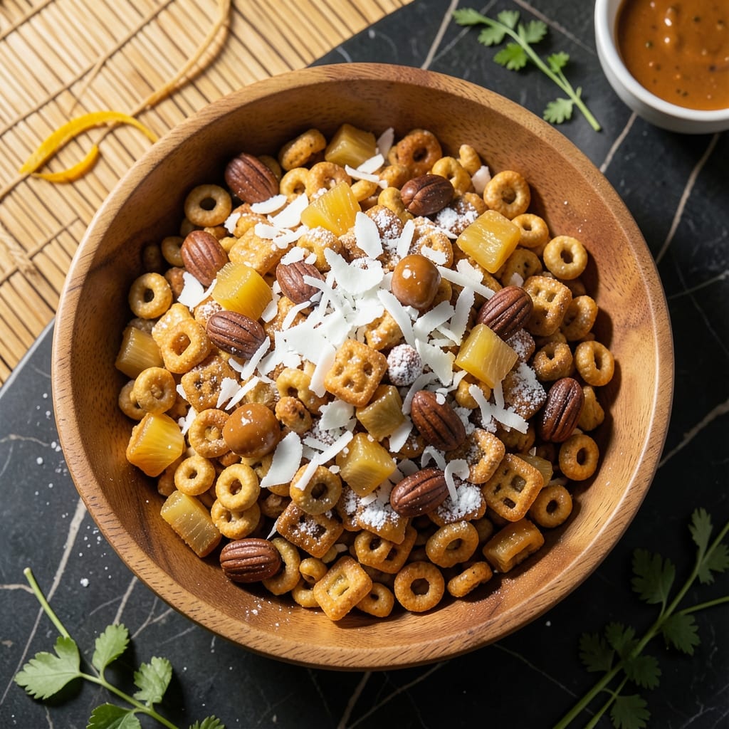 Sweet Chex Mix Recipe Hawaii: Tropical Crunch in Every Bite