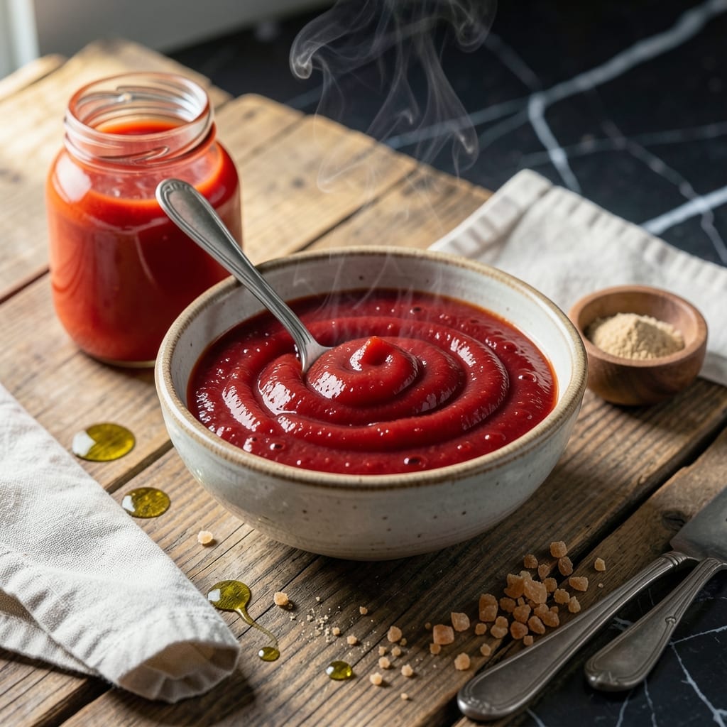 Ketchup Recipe With Tomato Sauce: Homemade Tangy Condiment Perfected
