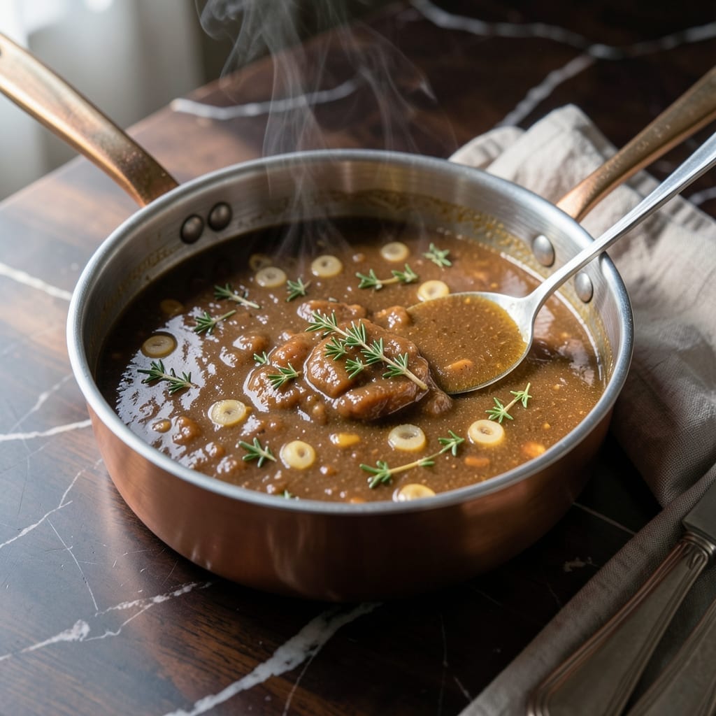 Duck Gravy Recipe: Rich and Savory Pan Sauce for Roasts