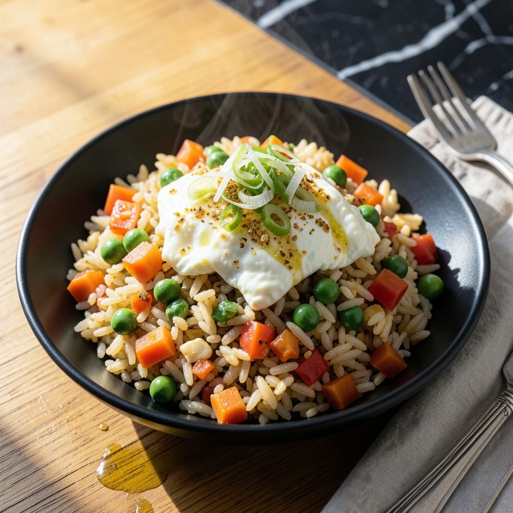 Fried Rice Recipe Healthy: Veggie-Packed and Lightly Seasoned