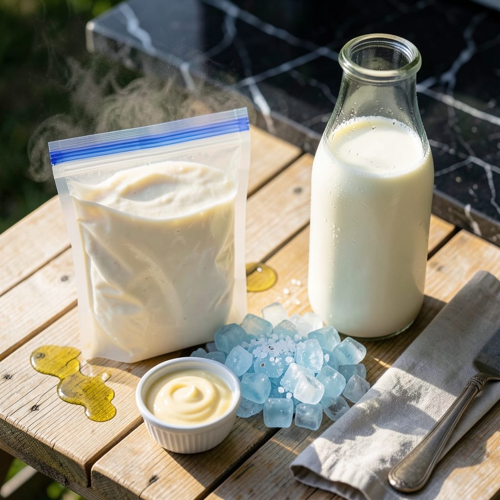 Bag Ice Cream Recipe With Milk: Homemade Creamy Dream in Minutes