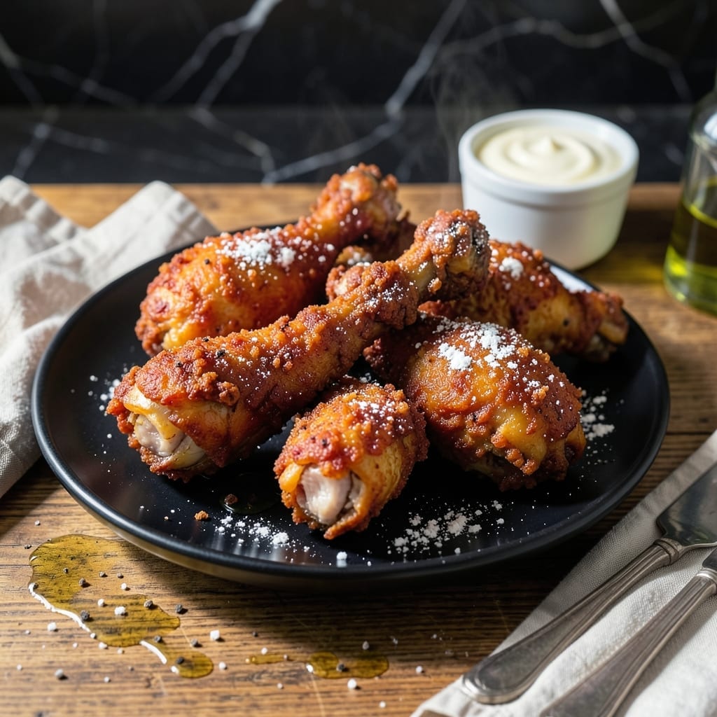 Fried Chicken Legs Recipe Without Buttermilk: Crispy Skin With Simple Pantry Swaps