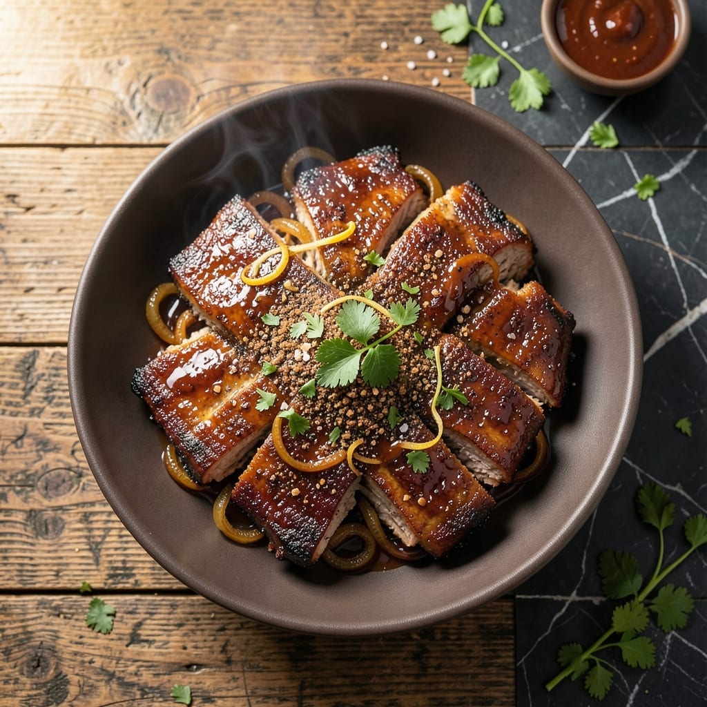 BBQ Ribs Recipe Boil Then Bake: Tender Meat With Sticky Glaze