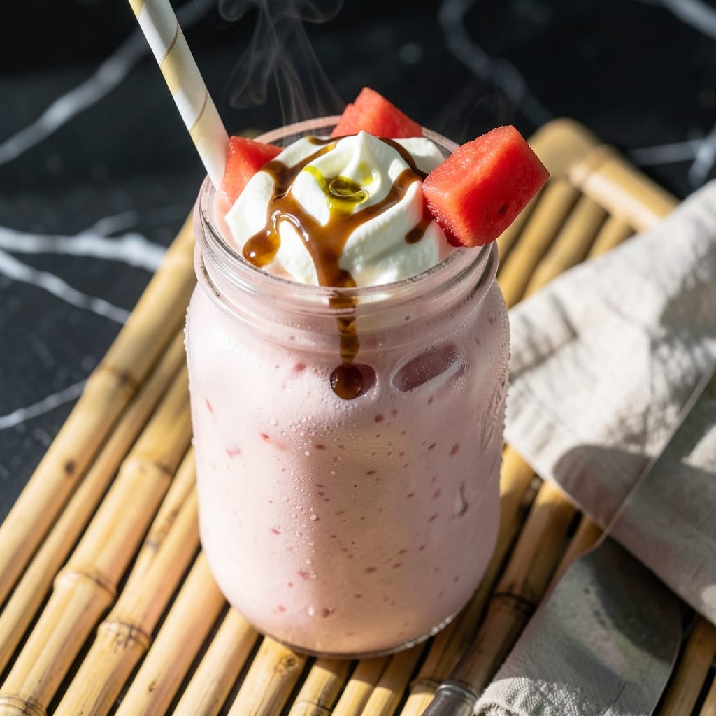 Watermelon Shake Recipe Filipino: Chilled Tropical Refreshment with Sweet Cream