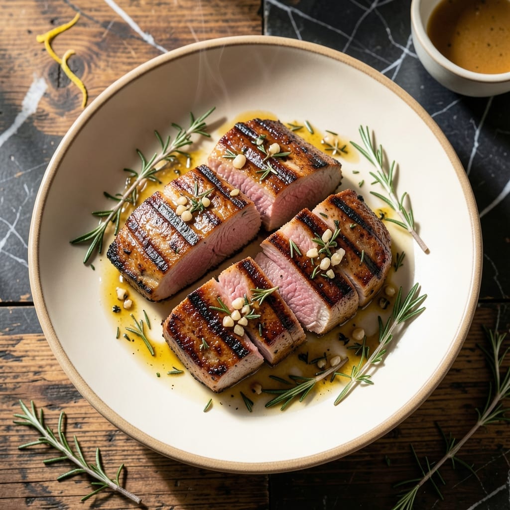 Best Grilled Pork Chop Recipe Ever: Garlic-Herb Crust With Juicy Centers