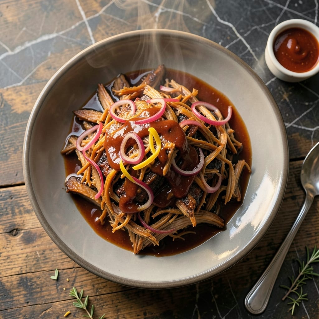 Carolina BBQ Recipe Slow Cooker: Vinegar-Based Tang with Pulled Pork Ease