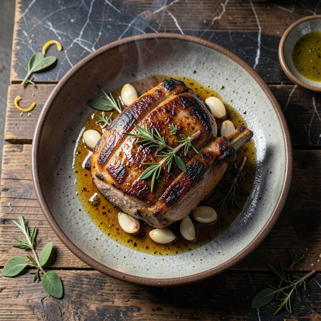 Grilled Lamb Shoulder Roast Recipe: Herb-Crusted and Flame-Kissed Elegance