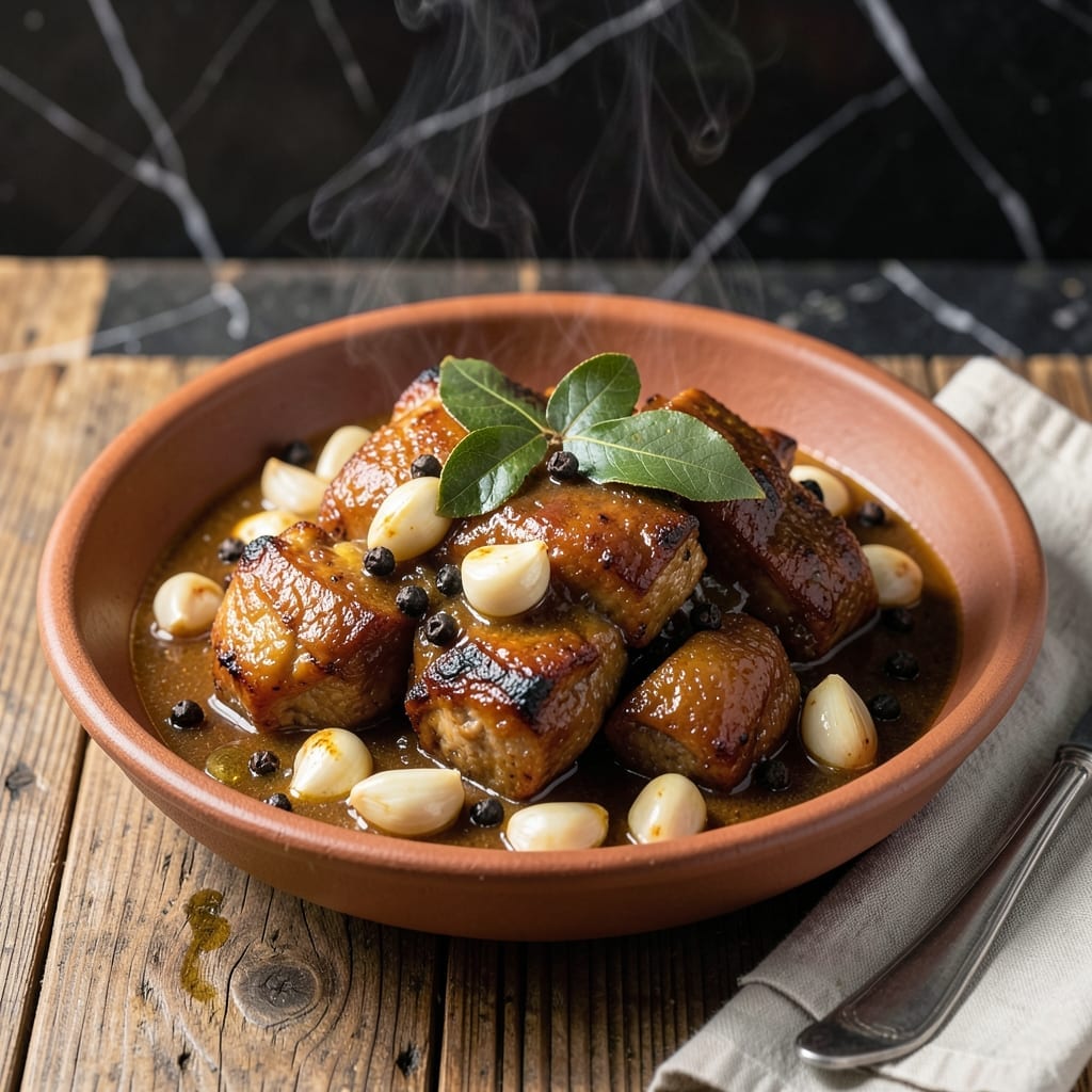 Filipino Pork Adobo Recipe Slow Cooker: Hands-Off Tangy-Savory Delight