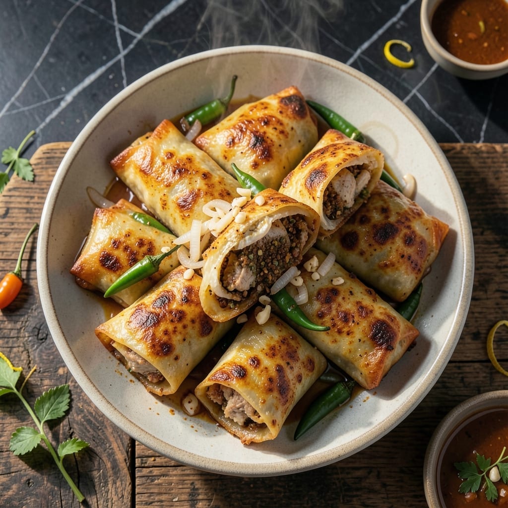 Egg Chicken Roll Recipe Bengali: Crispy Outer Layer With Spiced Filling