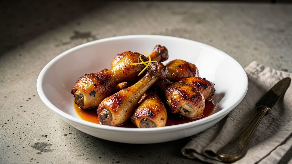 Barbecue Chicken Drumsticks Recipe: Oven-Baked Crispy Skin and Juicy Meat