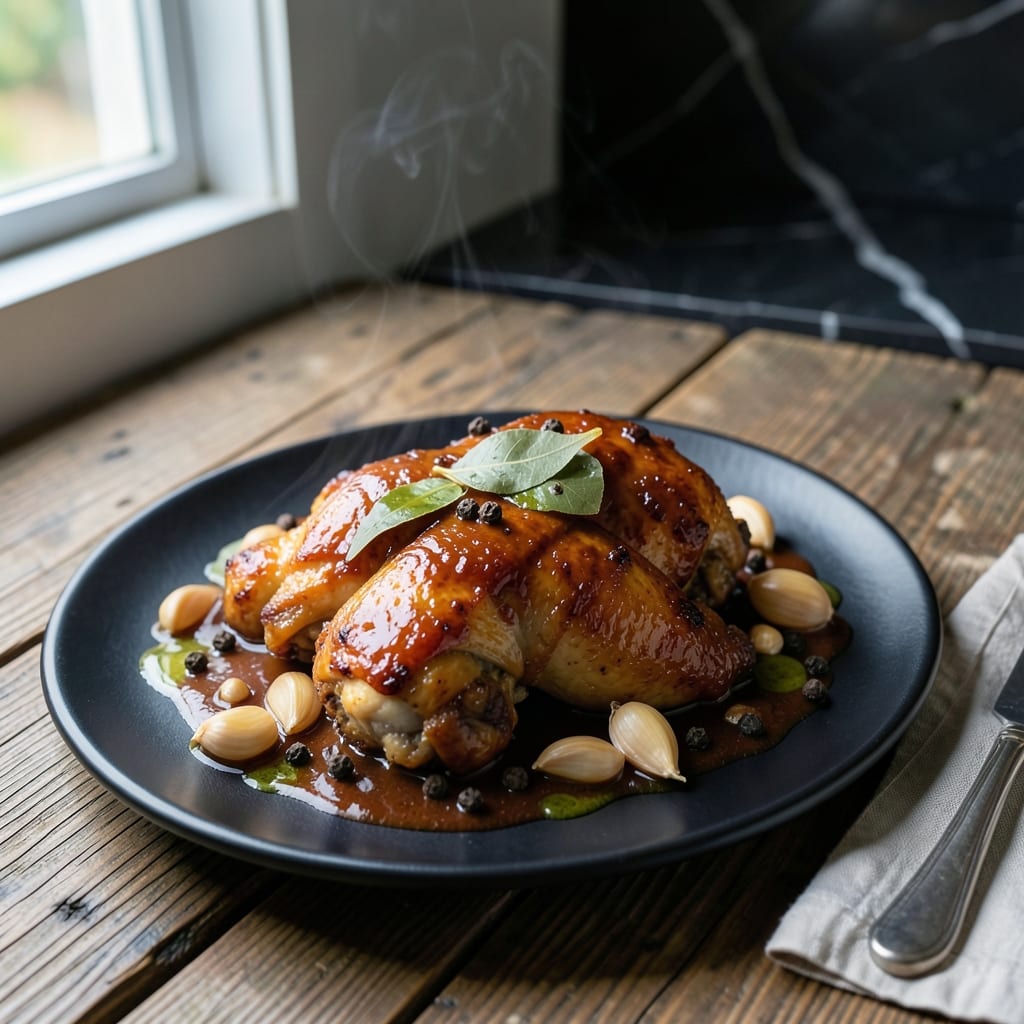 Boneless Chicken Adobo Recipe: Vinegar-Braised Filipino Classic