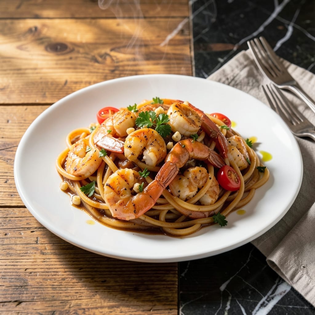 Copeland's BBQ Shrimp Linguine Recipe: New Orleans-Style Creamy Indulgence