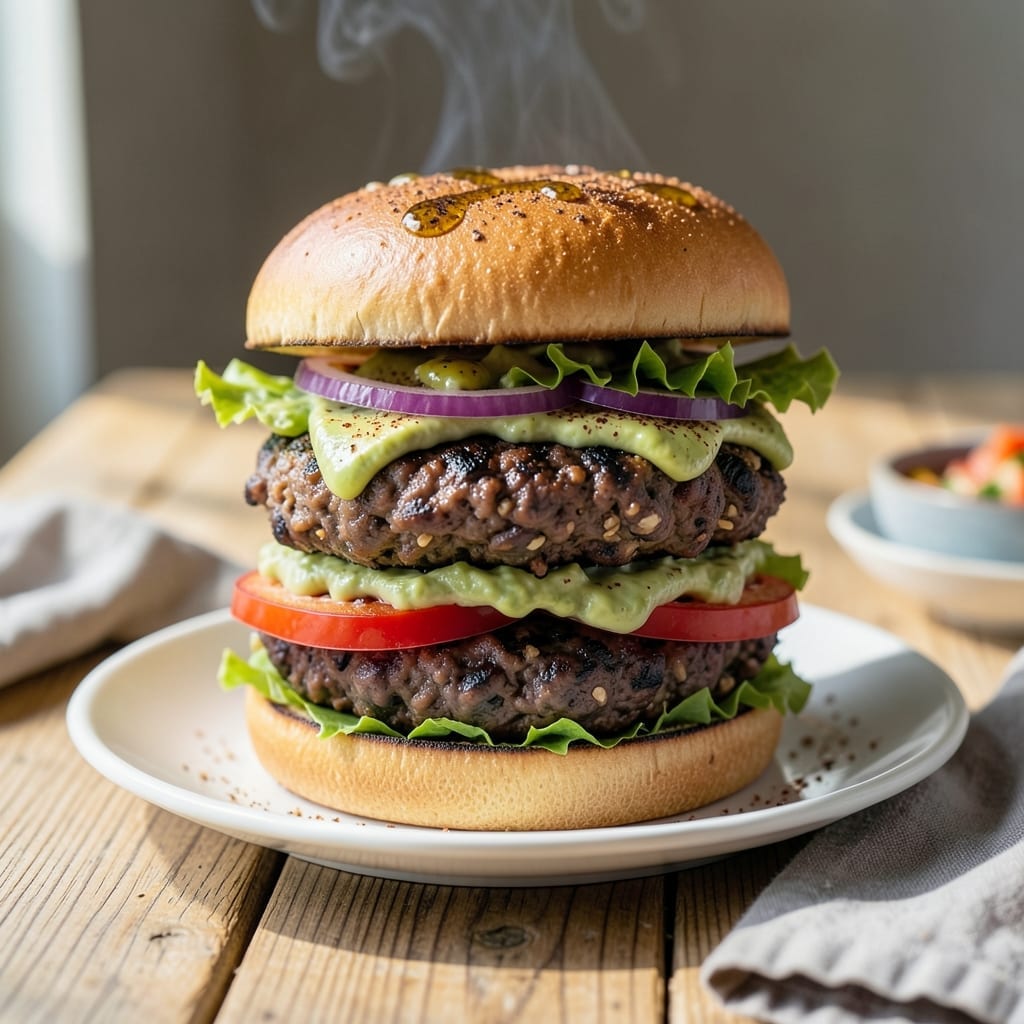 Grilled Vegan Black Bean Burger Recipe: Smoky Char With Meaty Texture