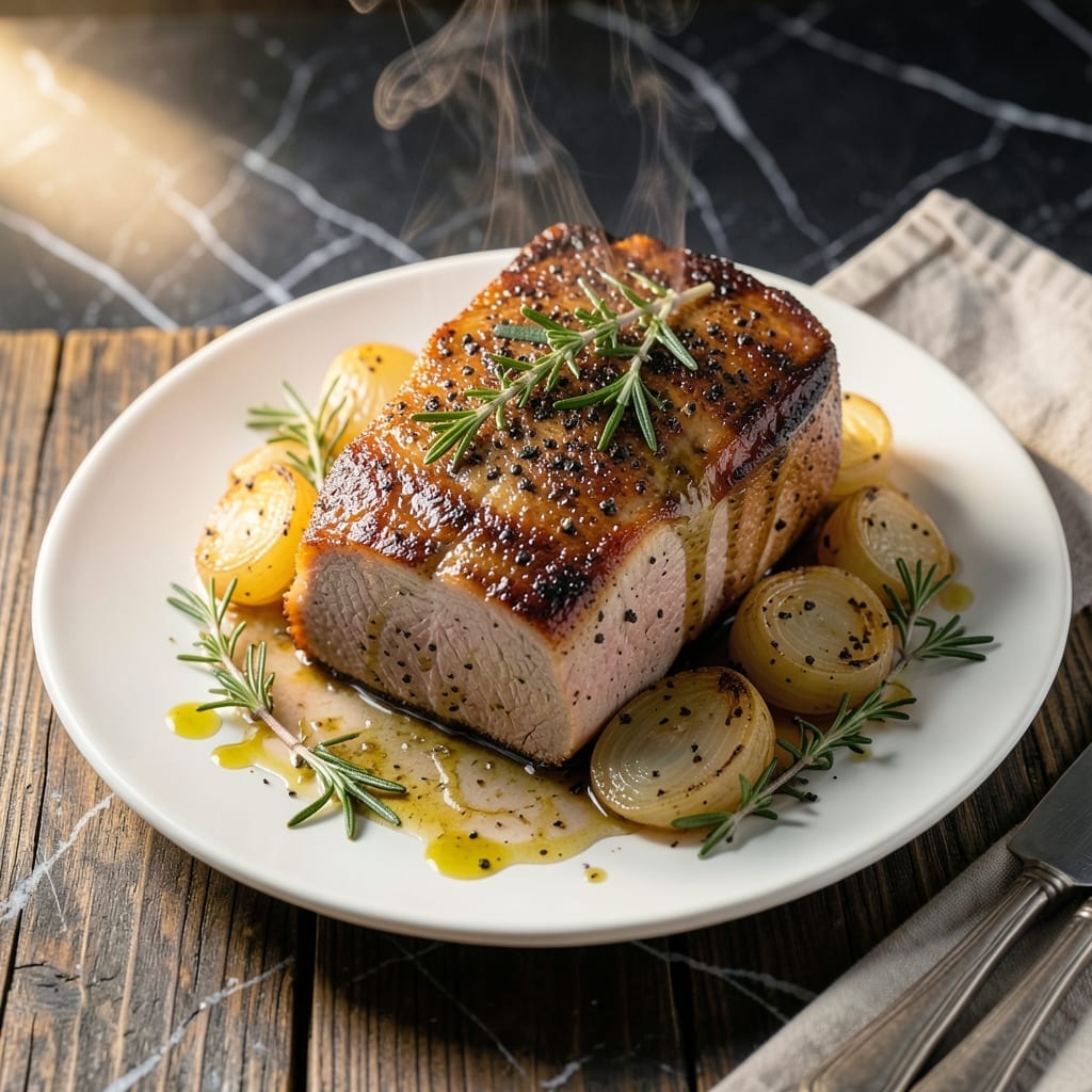 Loin Roast Recipe Crock Pot: Slow-Cooked Herb-Infused Succulence