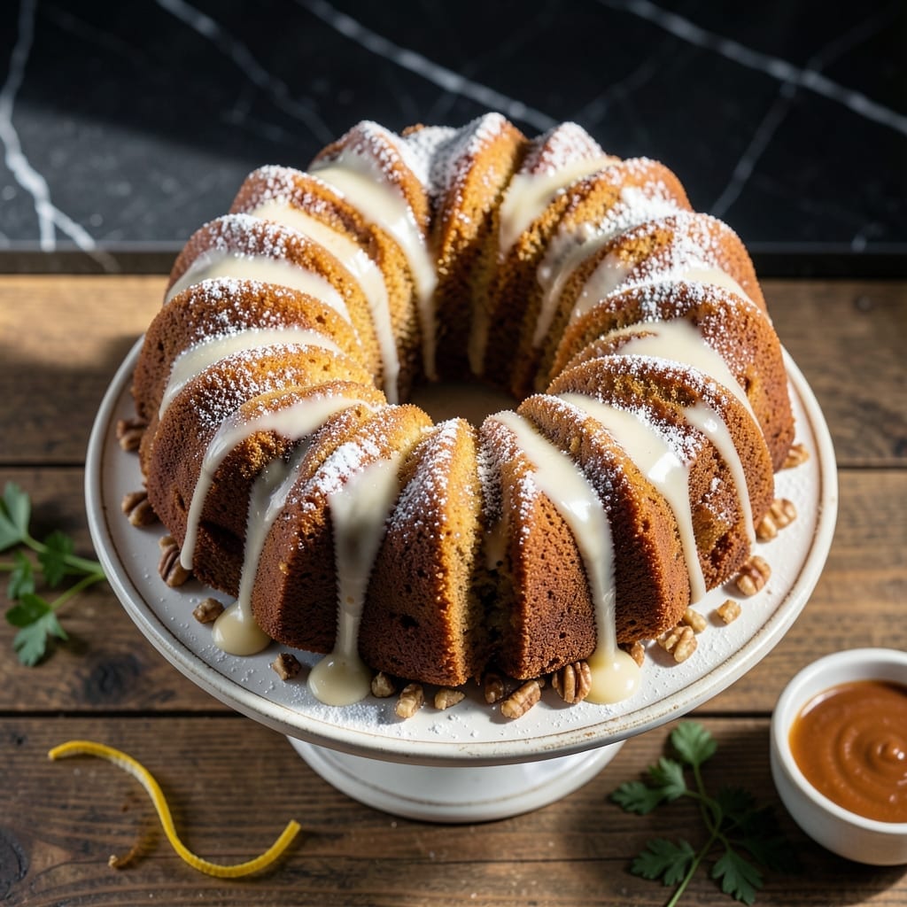 Bundt Cake Recipe Nothing Bundt Cake: Moist Vanilla Swirl With Walnut Crunch