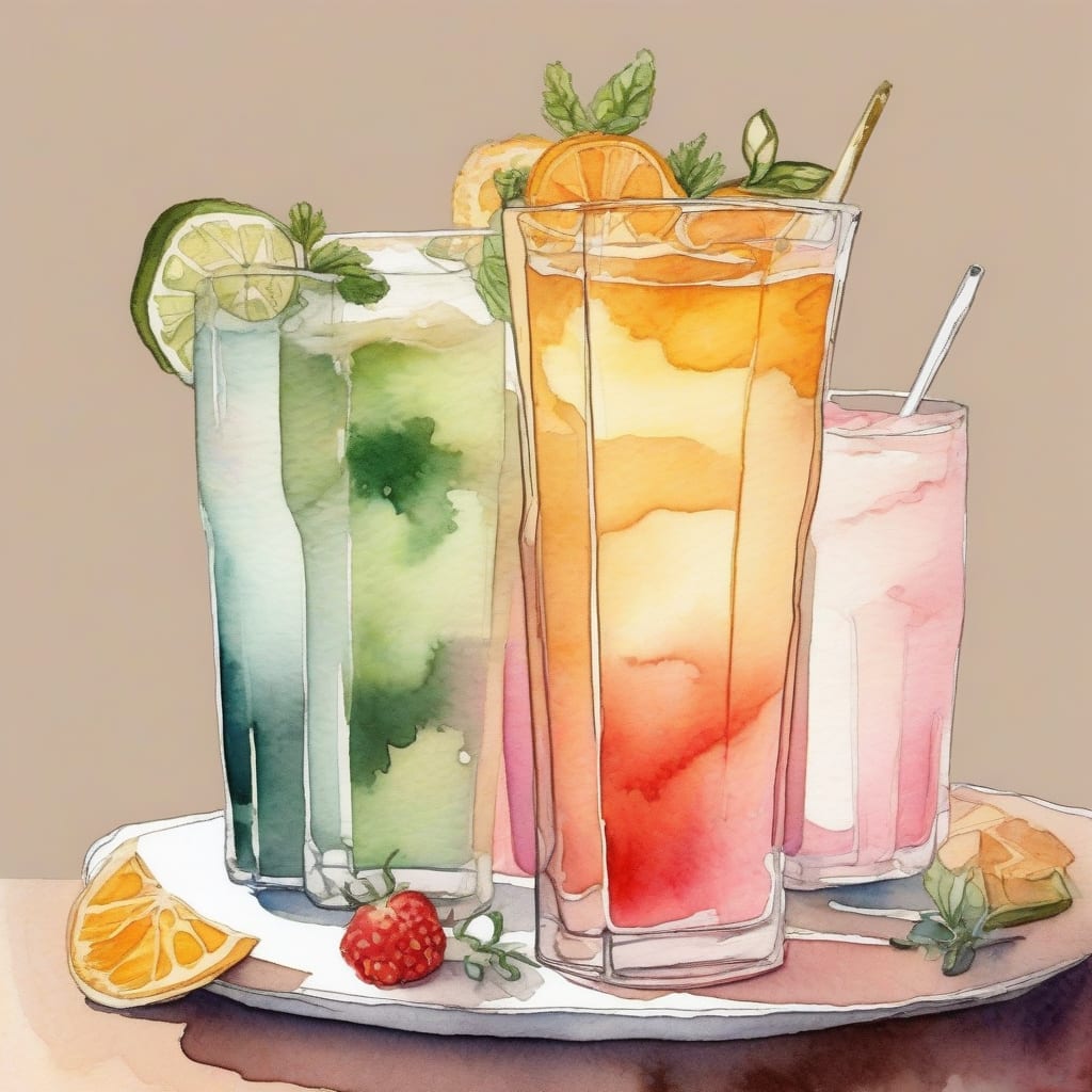 layered drinks recipe