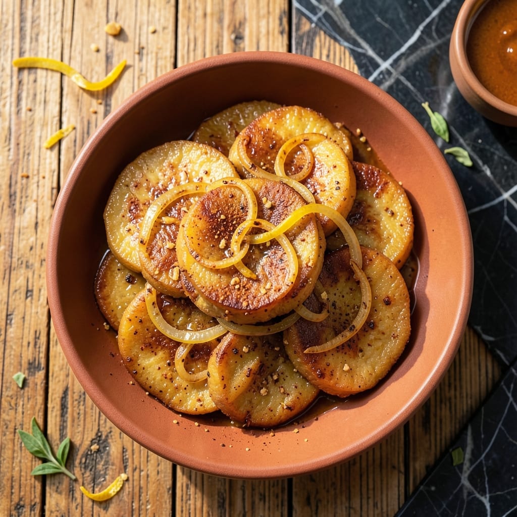 Fried Yam Recipe Ghana: Golden Crunch with Spiced Onion Depth