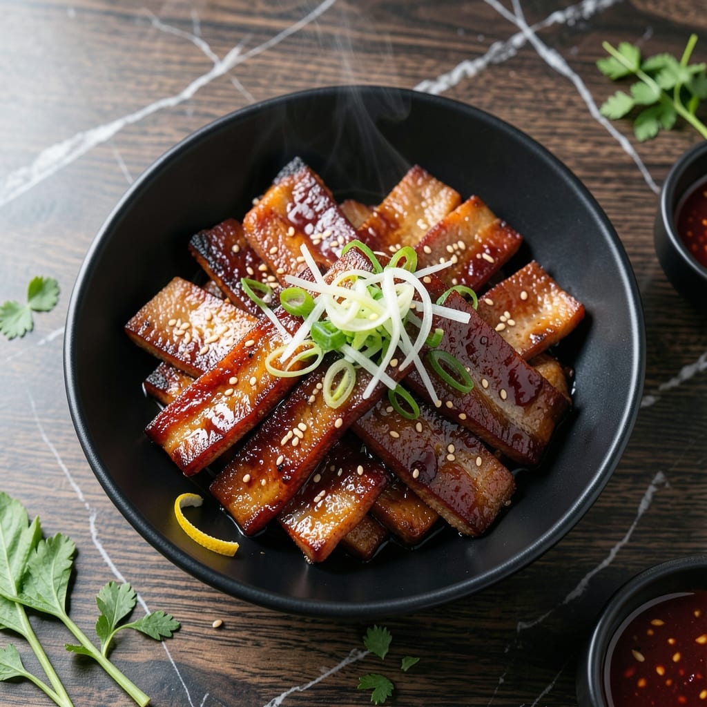 Korean Barbecue Pork Jerky Recipe: Sweet-Spicy Chewy Delight