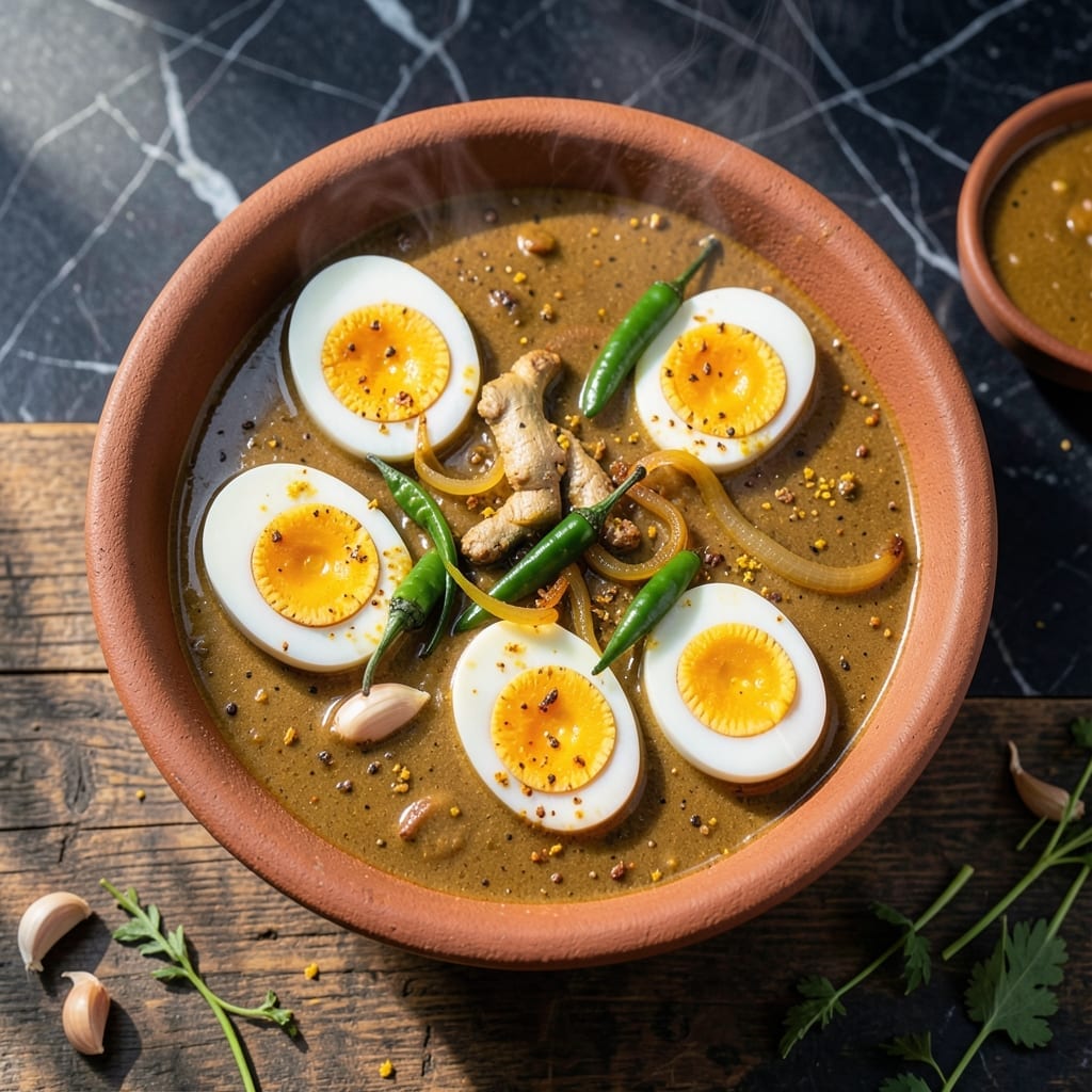 Egg Curry Recipe Swasthi: South Indian Coconut-Spiced Delight