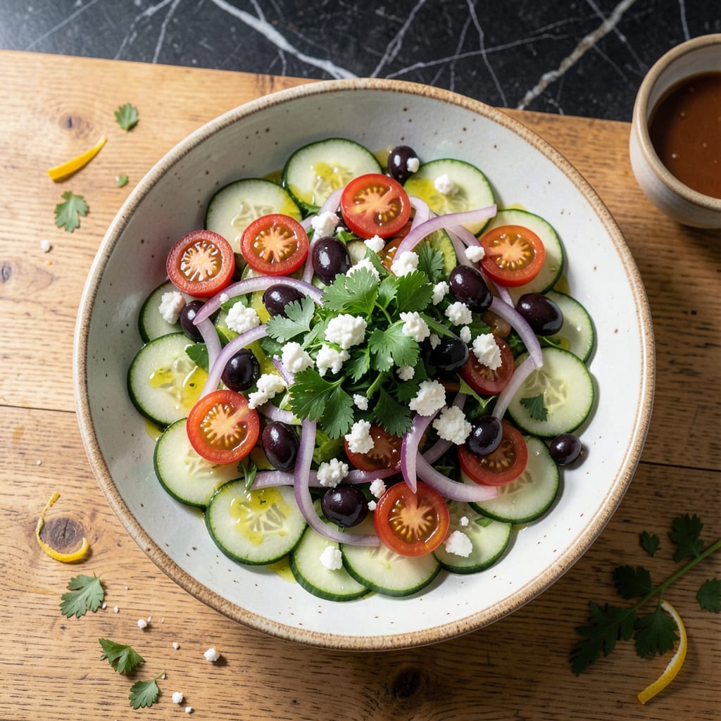 Zia's Salad Recipe: Mediterranean Freshness With Every Bite