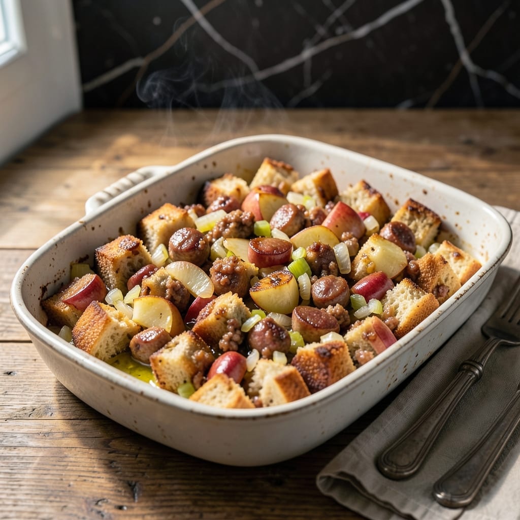 Stuffing Recipe Sausage Apple: Herb-Infused Holiday Tradition