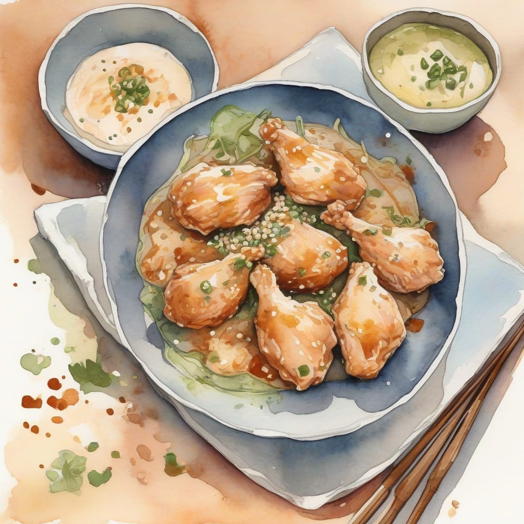 kewpie sesame dressing chicken recipe