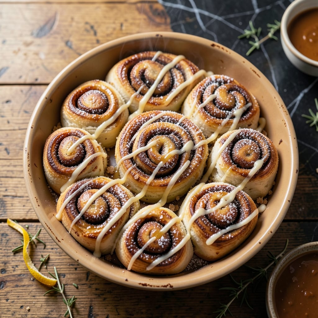 Best Canned Cinnamon Roll Recipe: Gooey Centers with Vanilla Glaze