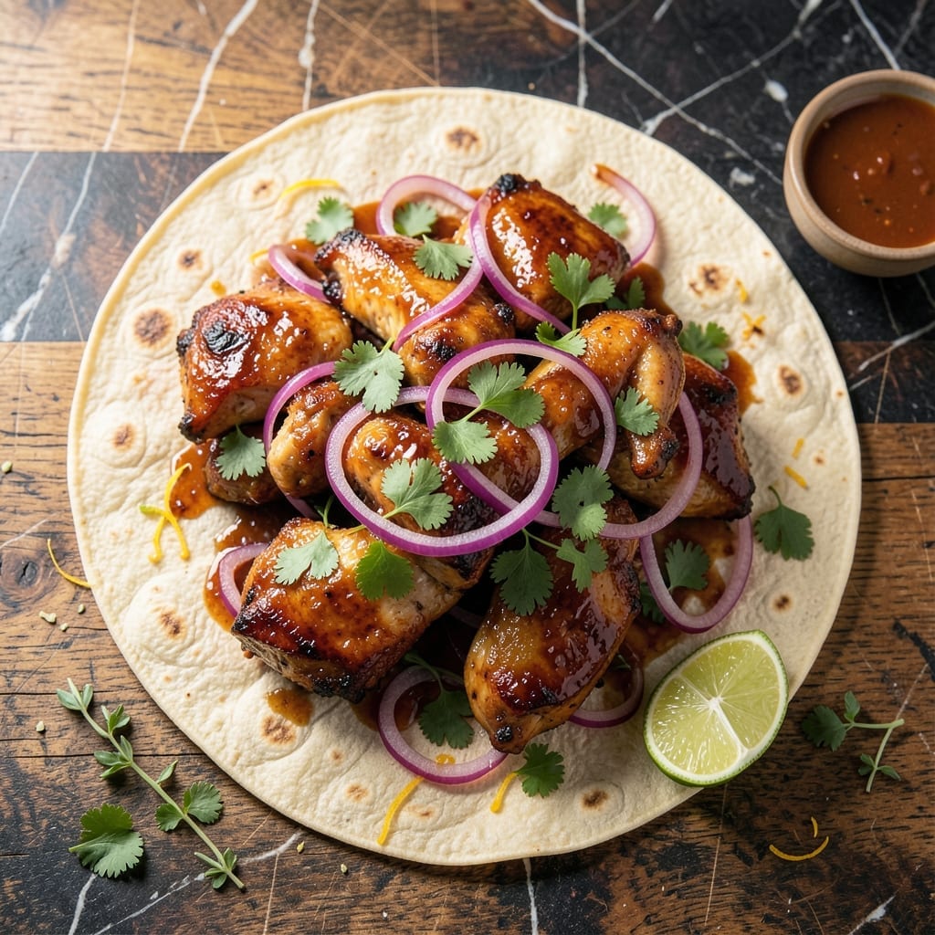 Barbecue Chicken Taco Recipe: Smoky Spice in a Warm Tortilla